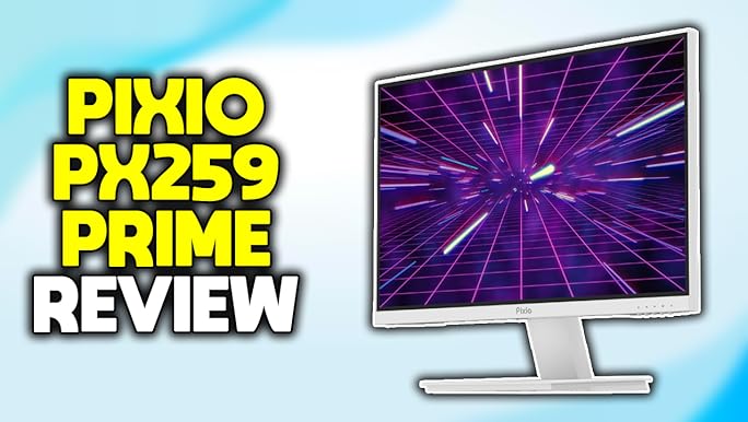 Pixio PX259 Prime White 24.5インチ 280Hz Pixio PX259 Prime White | 25 inch 1080p 280Hz 1 ms IPS